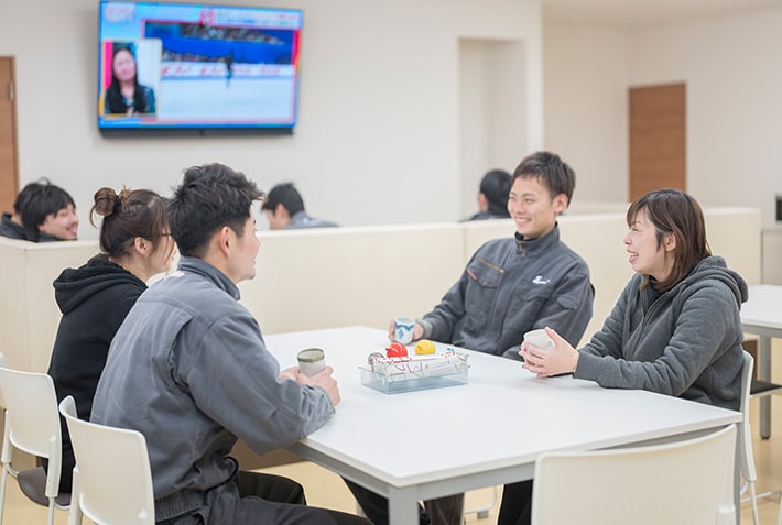 社員食堂の様子